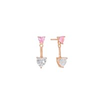 Orecchini Chi Mi Ama Gioielli Donna in Argento Zircone 140339 - 140339